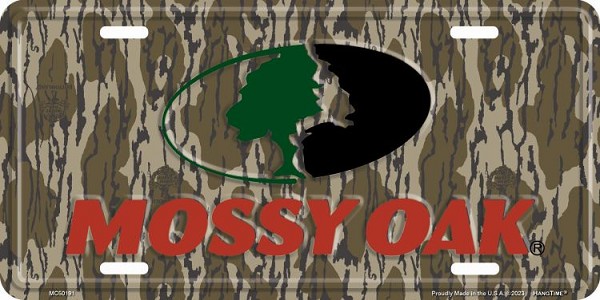 signs 4 fun Mossy Oak Original Bottomland License Plate