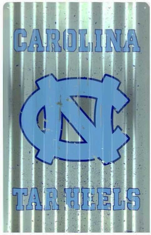signs 4 fun North Carolina Tar Heels Corrugated Large Parking Sign