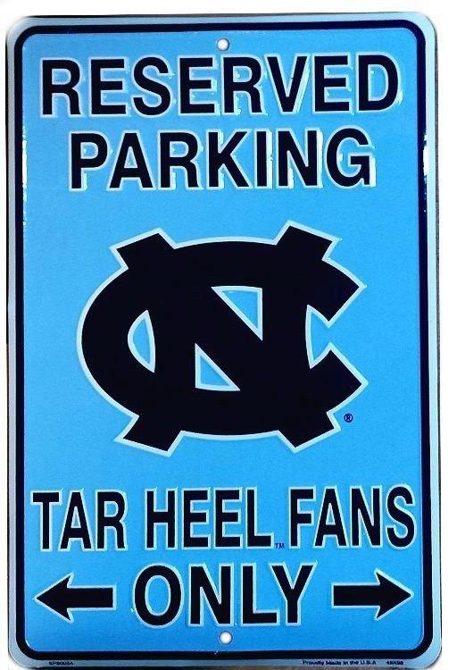 signs 4 fun North Carolina Tar Heels II Sm. Parking Sign