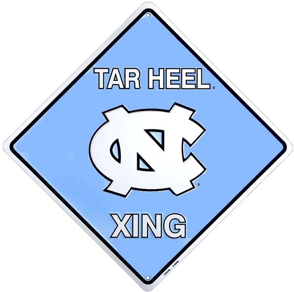 signs 4 fun North Carolina Tar Heels New Crossing Sign