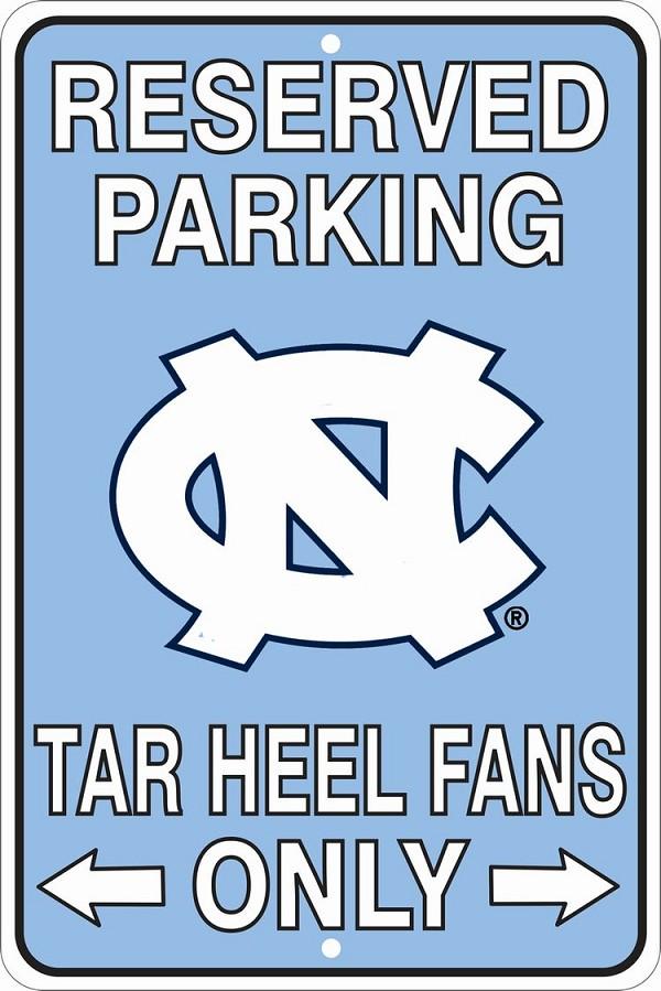 signs 4 fun North Carolina Tar Heels Sm. Parking Sign