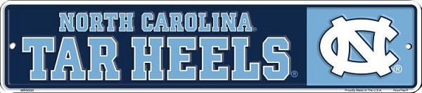 signs 4 fun North Carolina Tar Heels Small Street Sign