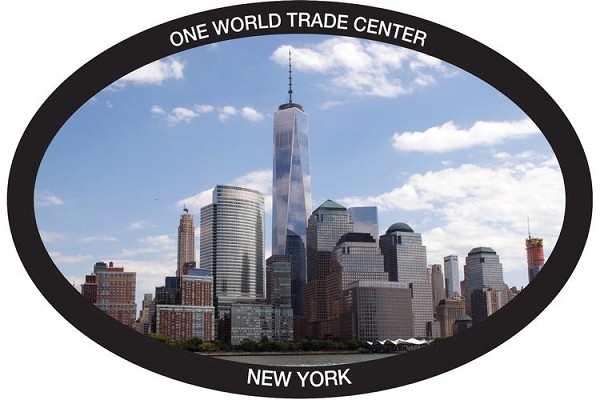 signs 4 fun NY One World Trade Center Large Sticker