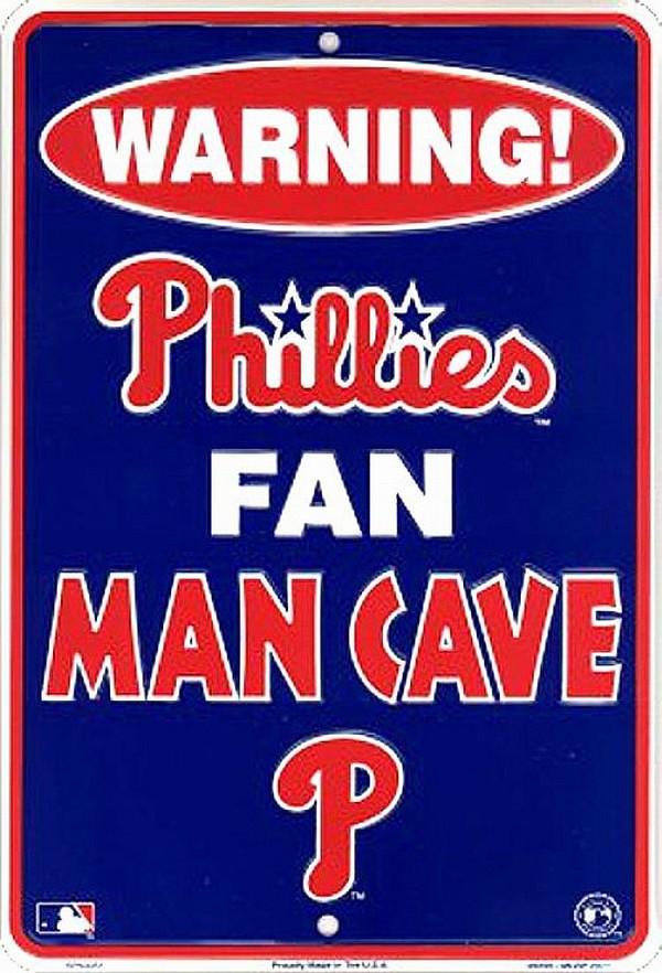 signs 4 fun Philadelphia Phillies Fan Man Cave Sm. Parking Sign