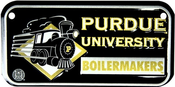 signs 4 fun Purdue University Boilermakers Bike Tag