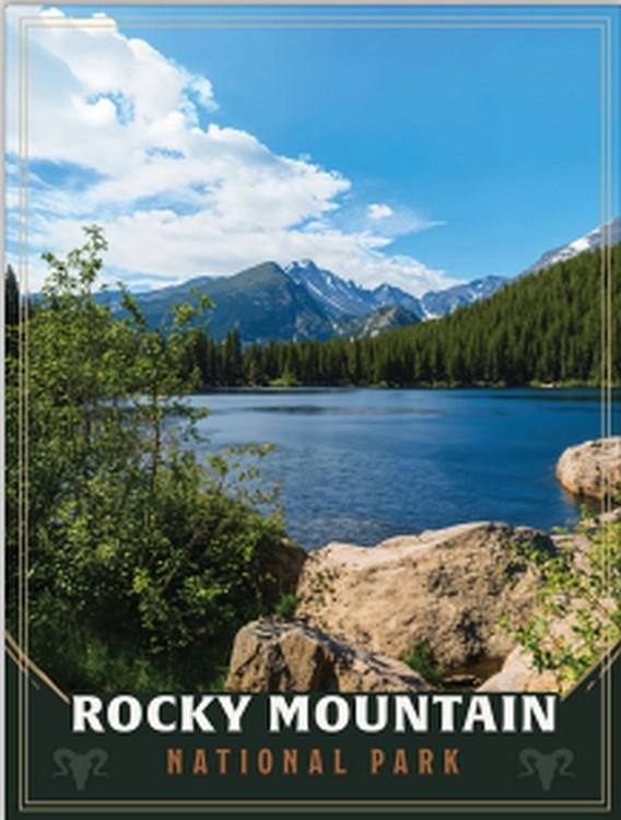 signs 4 fun Rocky Mountain National Park Lake summer Small Sign