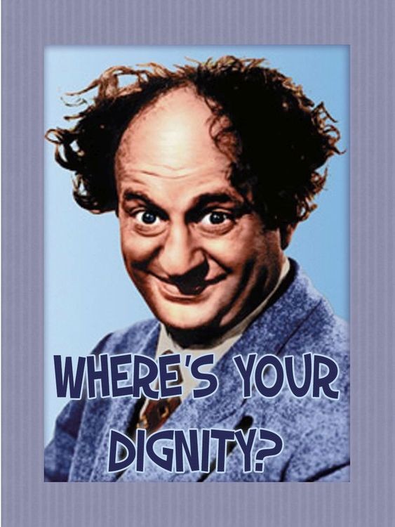 signs 4 fun 3 Stooges Larry Magnet