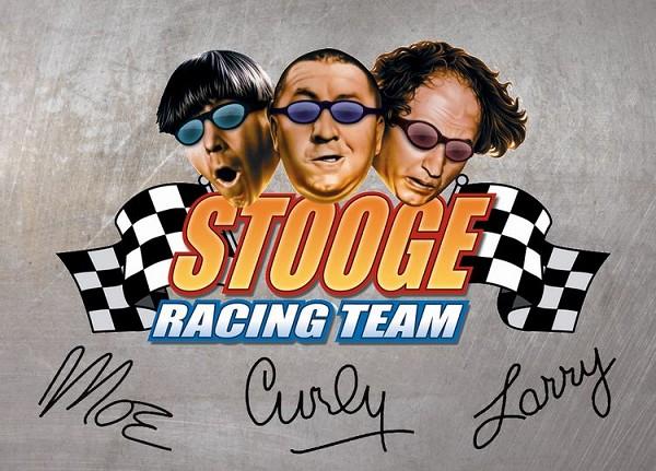 signs 4 fun 3 Stooges Racing Magnet