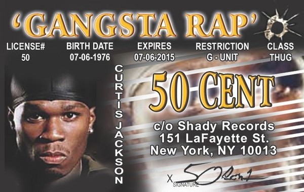 signs 4 fun 50 Cent ID