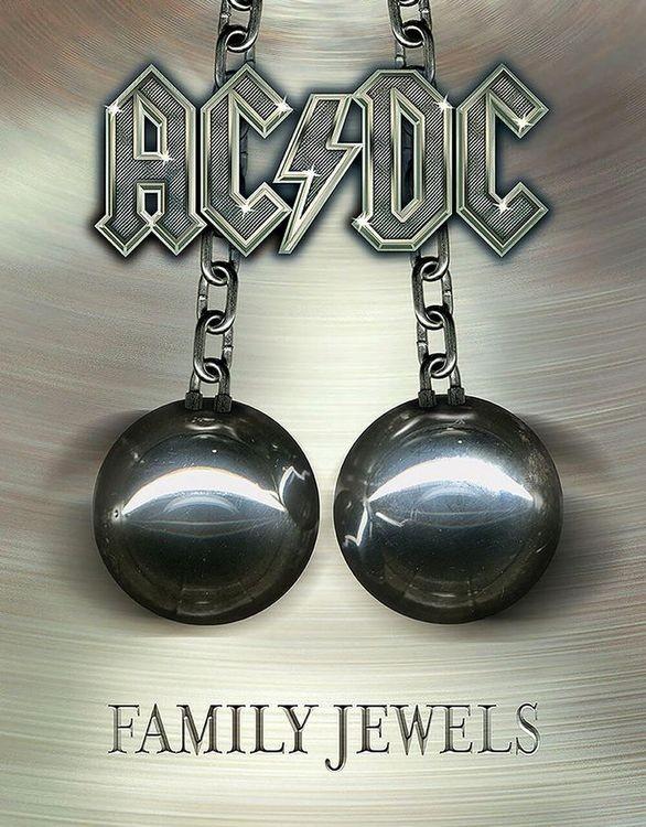 signs 4 fun AC/DC Family Jewels Metal Tin Sign