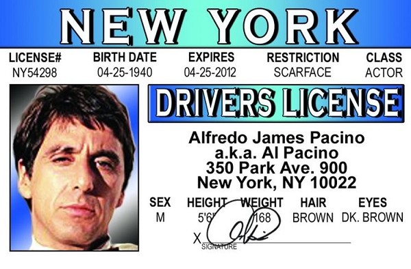 signs 4 fun Al Pacino ID
