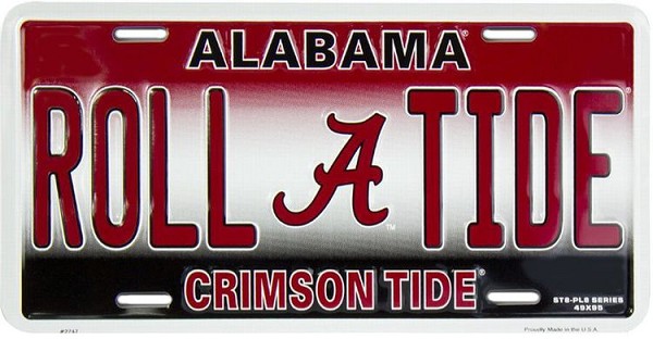 signs 4 fun Alabama License Plate