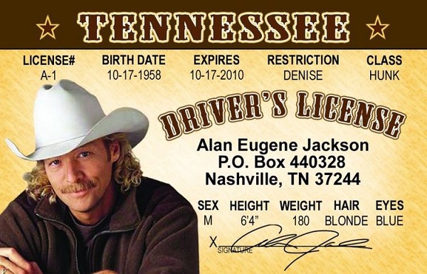 signs 4 fun Alan Jackson ID