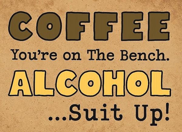 signs 4 fun Alcohol Suit Up Magnet