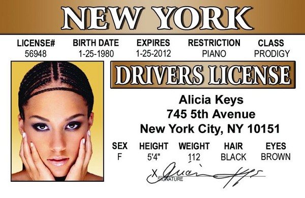 signs 4 fun Alicia Keys ID
