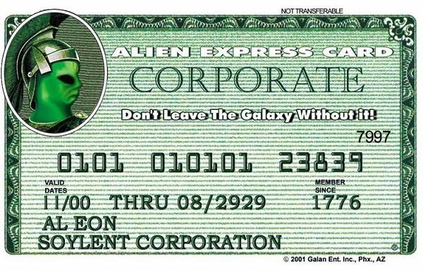 signs 4 fun Alien Express ID