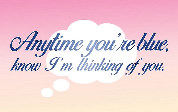 signs 4 fun Anytime You're Blue Pocket Hug