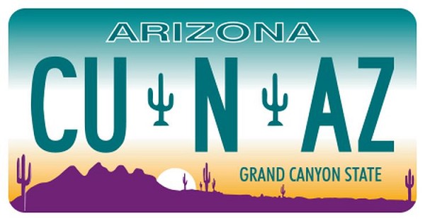 signs 4 fun Arizona CU N Arizona Lg Sticker