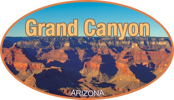 signs 4 fun Arizona Grand Canyon Lg Sticker