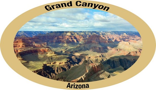 signs 4 fun Arizona Grand Canyon Sticker