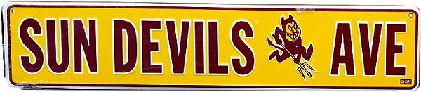 signs 4 fun Arizona State Sun Devils Street Sign