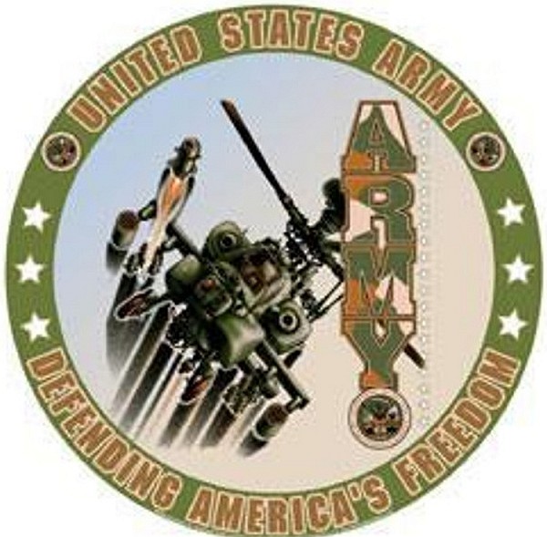 signs 4 fun Army 12 inch Round Sign