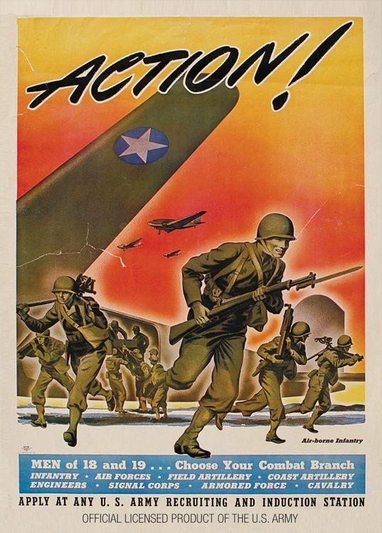 signs 4 fun Army Action Magnet