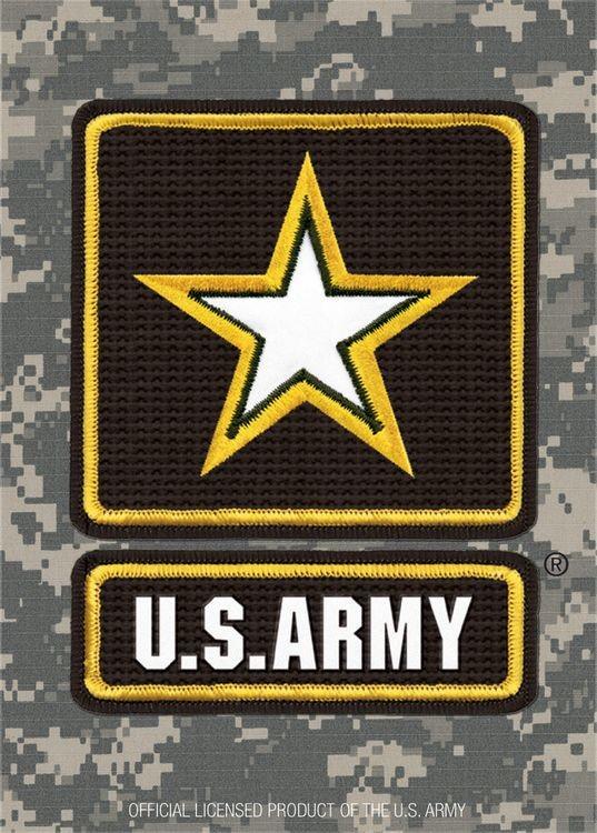 signs 4 fun Army Patch Magnet