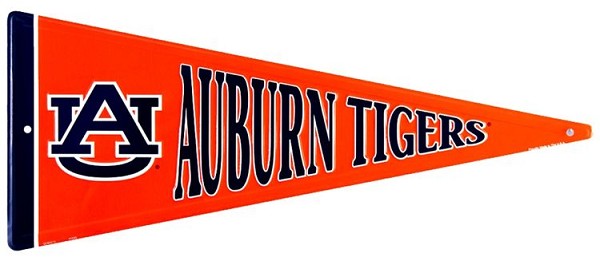 signs 4 fun Auburn Tigers Pennant