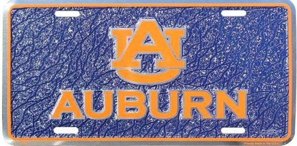 signs 4 fun Auburn University Mosaic License Plate
