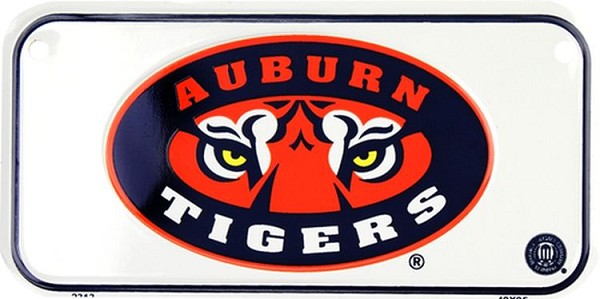 signs 4 fun Auburn University Tigers Bike Tag