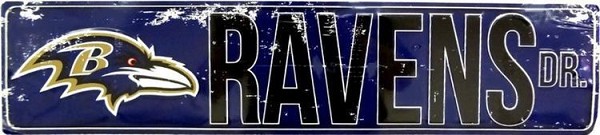 signs 4 fun Baltimore Ravens Dr Street Sign