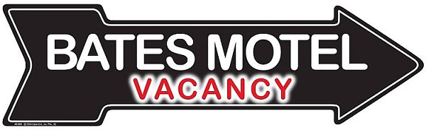 signs 4 fun Bates Motel Arrow Sign