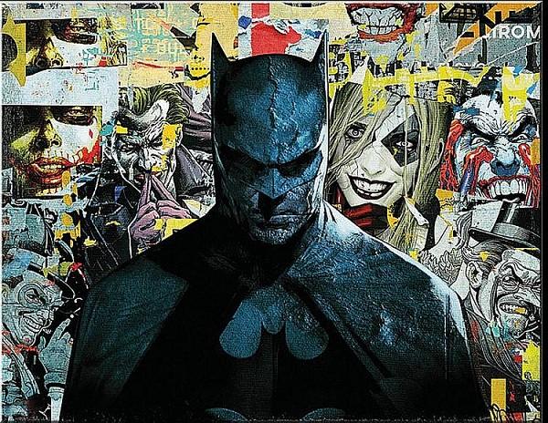 signs 4 fun Batman-Collage Metal Sign
