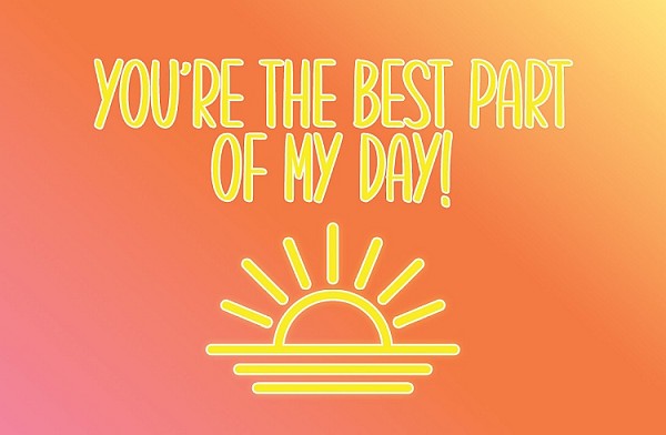 signs 4 fun Best Part of My Day Pocket Hug