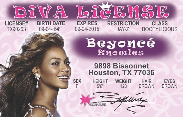 signs 4 fun Beyonce ID