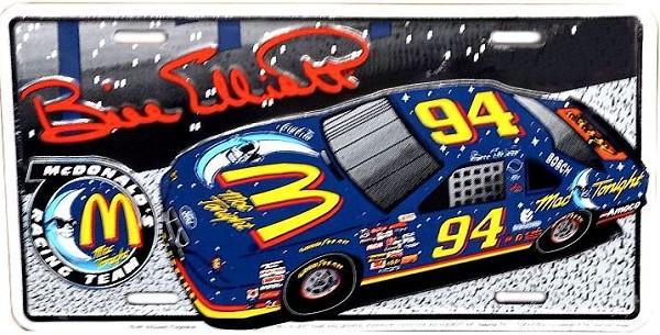 signs 4 fun Bill Elliott #94 License Plate