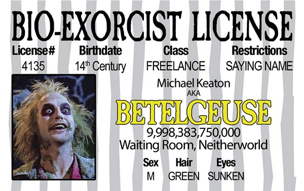 signs 4 fun Bio-Exorcist Betelgeuse