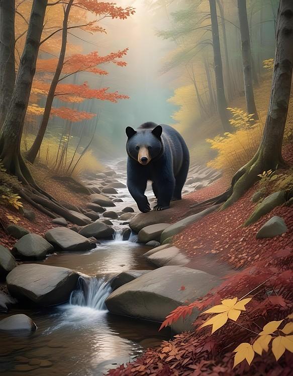 signs 4 fun Black Bear Creek Magnet