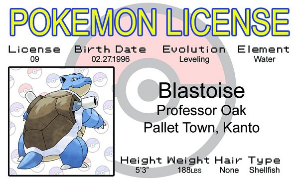 signs 4 fun Blastoise ID