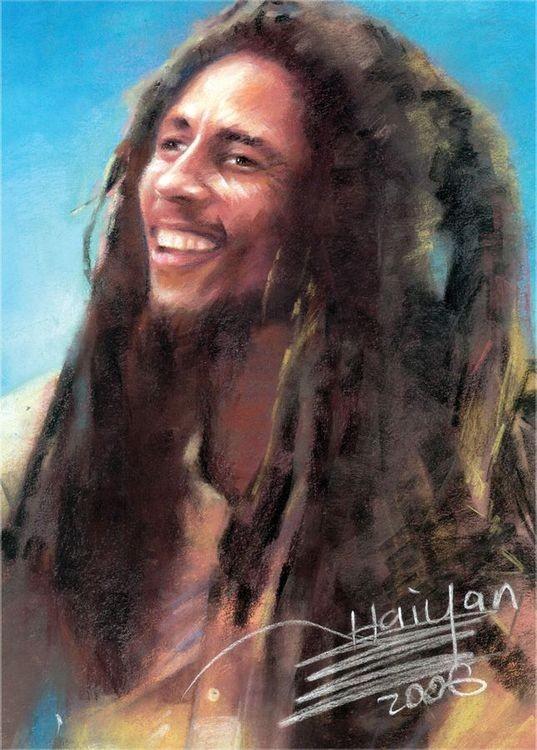 signs 4 fun Bob Marley Magnet