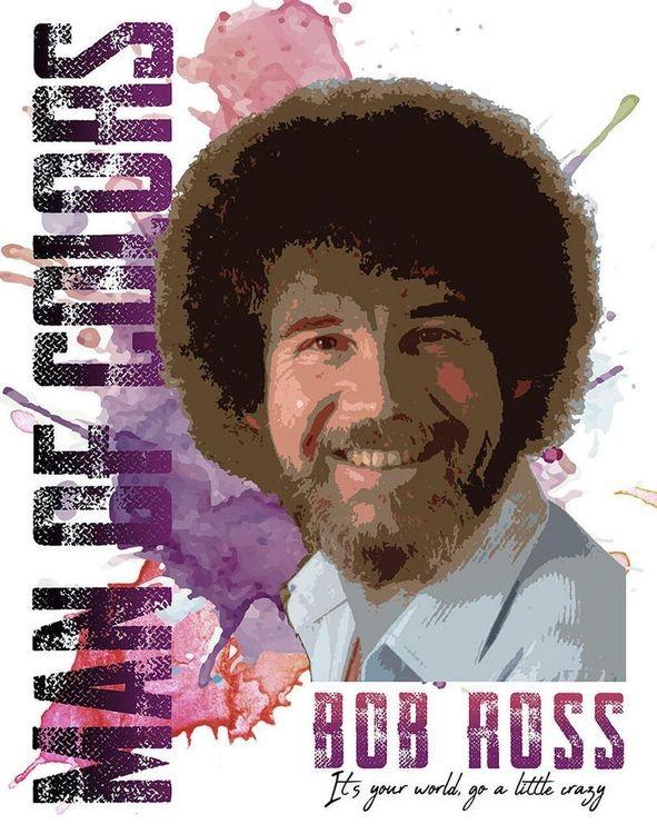 signs 4 fun Bob Ross Colors Metal Sign