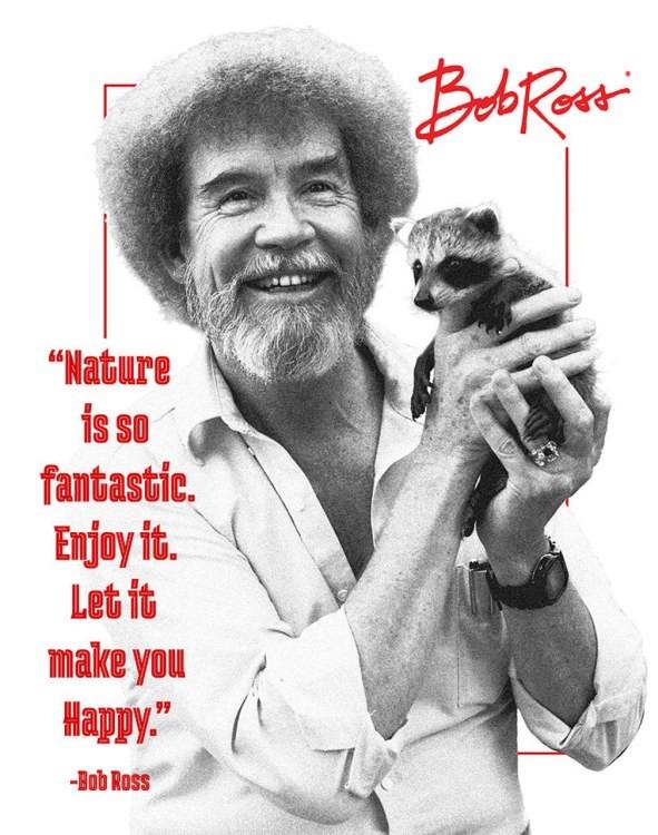 signs 4 fun Bob Ross - Nature Metal Sign