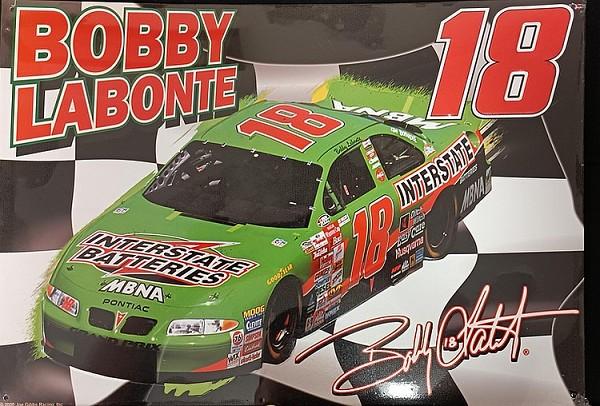 signs 4 fun Bobby Labonte #18 Metal Sign