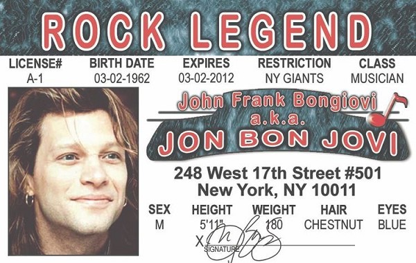 signs 4 fun Bon Jovi ID