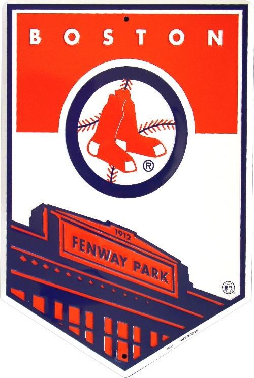 signs 4 fun Boston Red Sox Banner Lg. Parking Sign