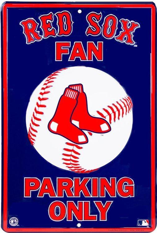 signs 4 fun Boston Red Sox Parking Sign