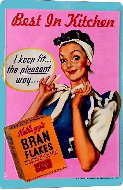 signs 4 fun Bran Flakes Metal Sign