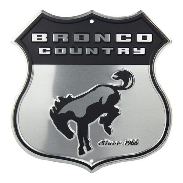 signs 4 fun Bronco Country Highway Shield