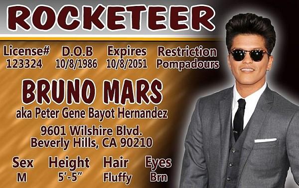 signs 4 fun Bruno Mars ID